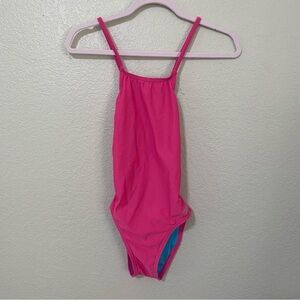 Speedo Eco Endurance Swim pink and blue